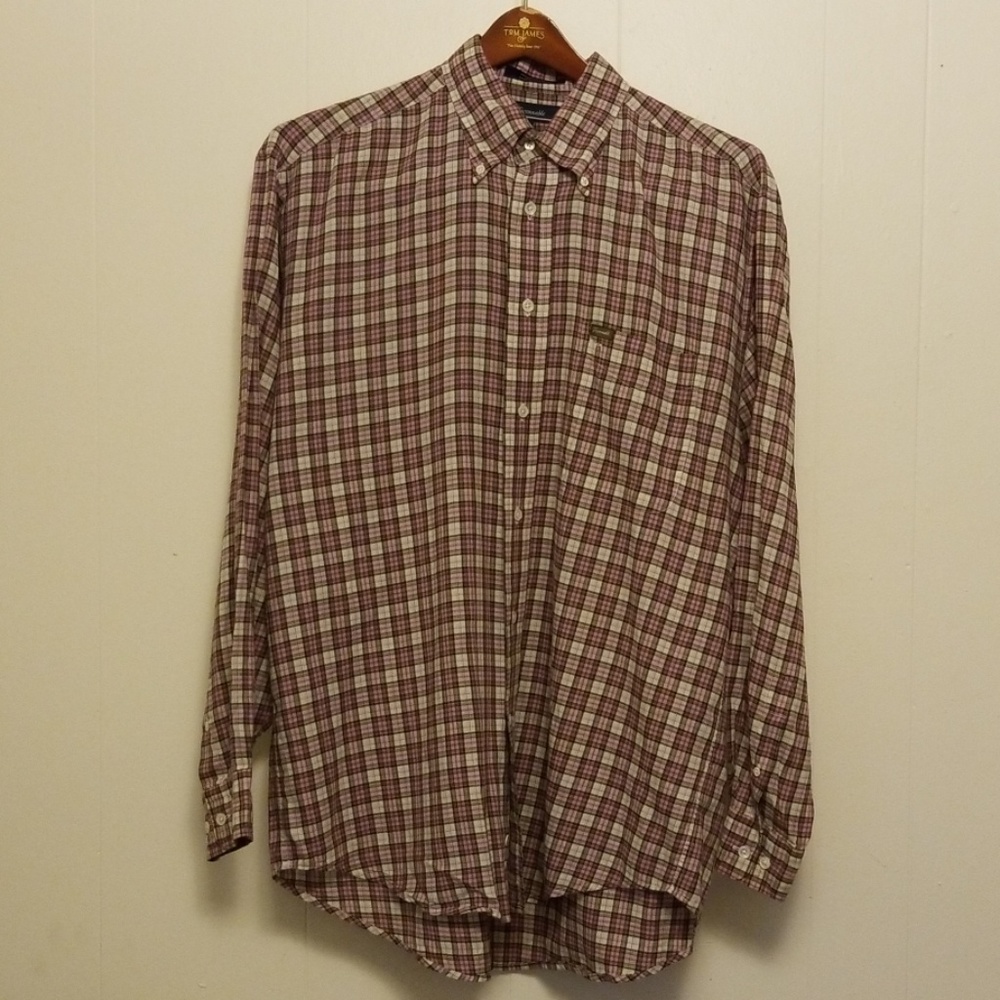 Men's Large Faconnable Cotton Shirt